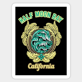 Half Moon Bay Magnet